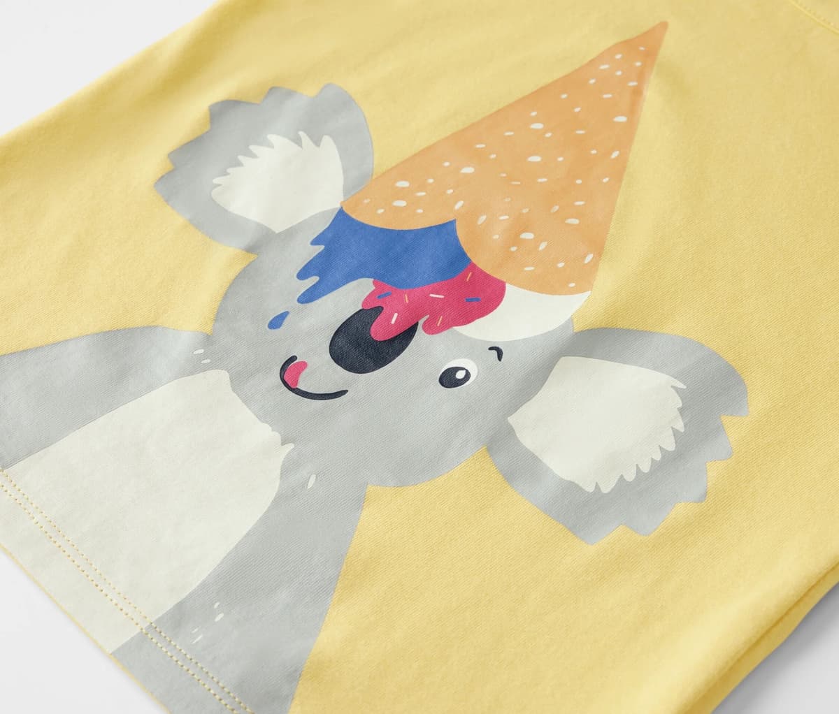 Tchibo - Kinder-Shorty-Pyjama - Kinder - Gr. 122/128 - beige/print