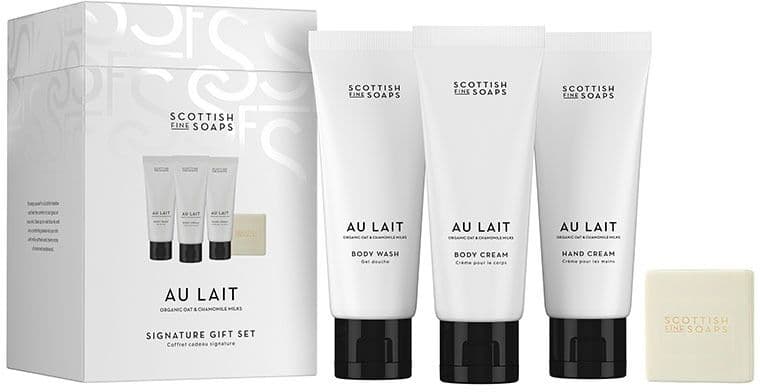 Scottish Fine Soaps Au Lait Signature Gift Set