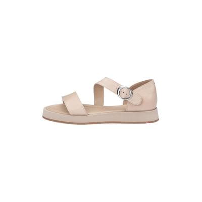 Sandale LLOYD "Hochwertige Sandale", Damen, Gr. 38, beige, Leder, unifarben, Schuhe Sandale, mit klassischem Design