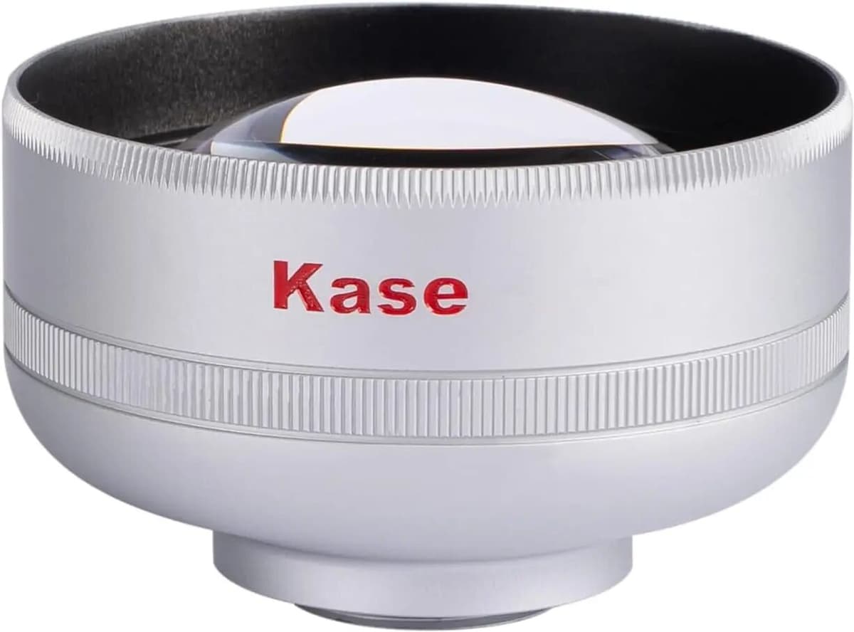 NONE Kase Upgraded HD Master Macro Lens Plus 45-85mm Focus Distance 5 Elements Aluminum Clip On Lens For iPhone Android Macro