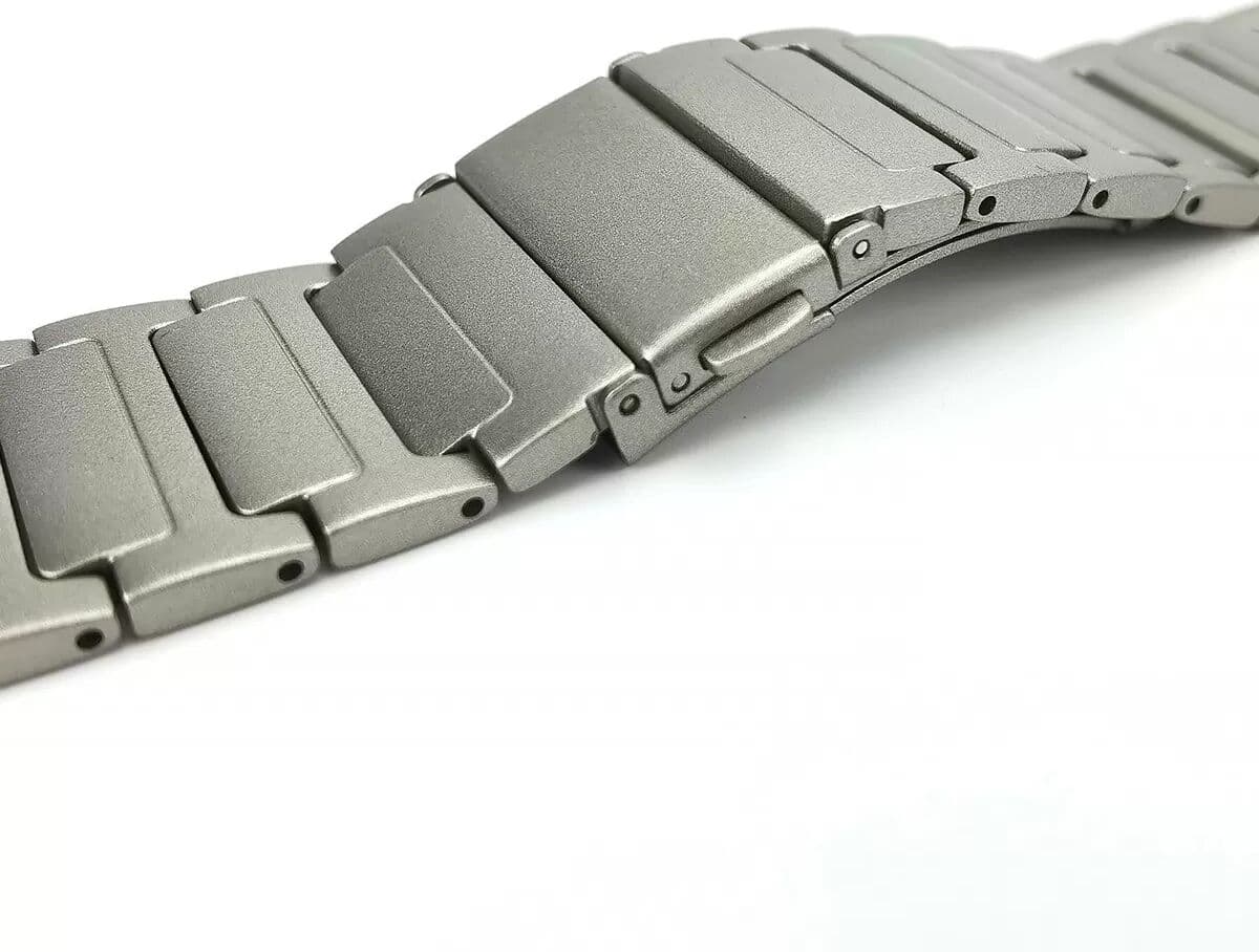 INF Titan Grau 22mm Universal Uhrenarmband - Premium Qualität