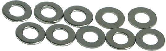 Aquatuning Unterlegscheibe DIN 125 M4 - black nickel (10er pack)
