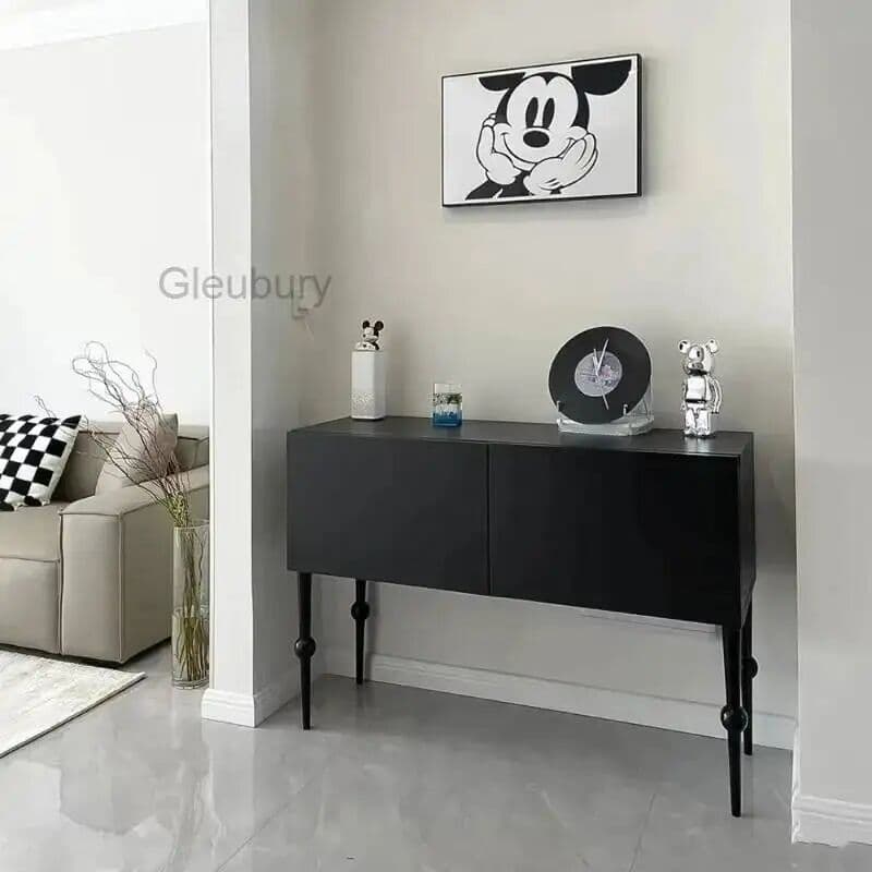 NONE Nordic Trendy Hallway Table Unique Luxury Portable Beauty Corner Table Space Saving Tabel Console Hallway Table Furniture