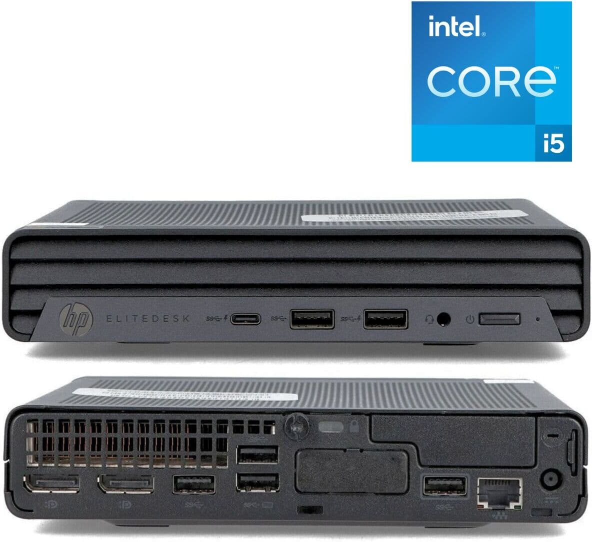 HP Elite mini 800 G8 DM   i5-11400T   16 GB   480 GB SSD   Win 11 Pro