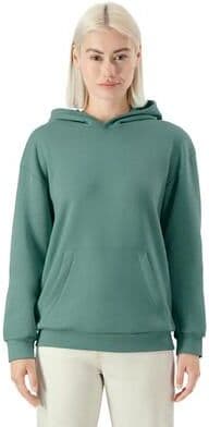 American Apparel RF498 ReFlex Fleece Hoodie Sweatshirt in Arctic size Medium   Cotton/Polyester Blend