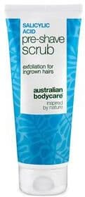 Australian Bodycare Salicylic Acid Pre-Shave Scrub - 100 ml.