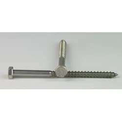 DIN 571 - Edelstahl A4 - 12x140 - Sechskant-Holzschrauben