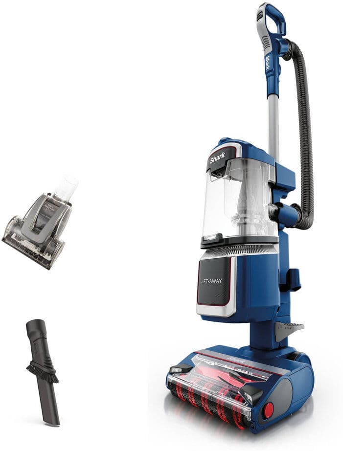 Shark DuoClean Lift-Away Upright Vacuum – Navy Silver;Blue 5.97kg
