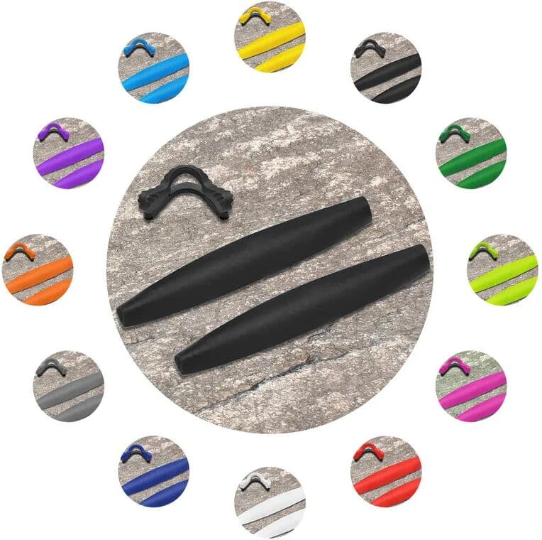 Eye Opening Stuff E.O.S Silicon Rubber Kit Ear Socks + Nose Pads for OAKLEY M Frame Heater Hybrid Strike Sweep Vented Multi-Options
