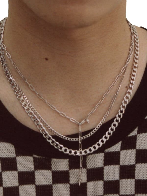Maria Black Saffi Necklace 43 Silver Smykke Sølv Sølv