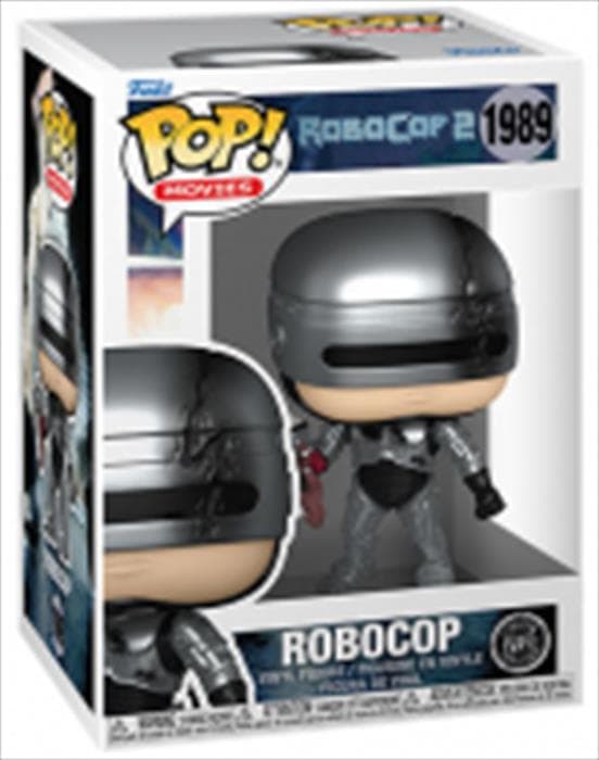 FUNKO Pop Robocop Metallic W/chase 1989 90486, N.d.