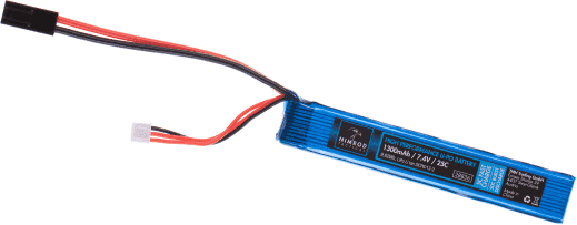 Nimrod Tactical Nimrod LIPO 7.4V 1300mAh Liten Tamiya Stock Tube Type