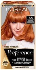L'Oréal Paris Loreal Preference 7,4 Mango Copper