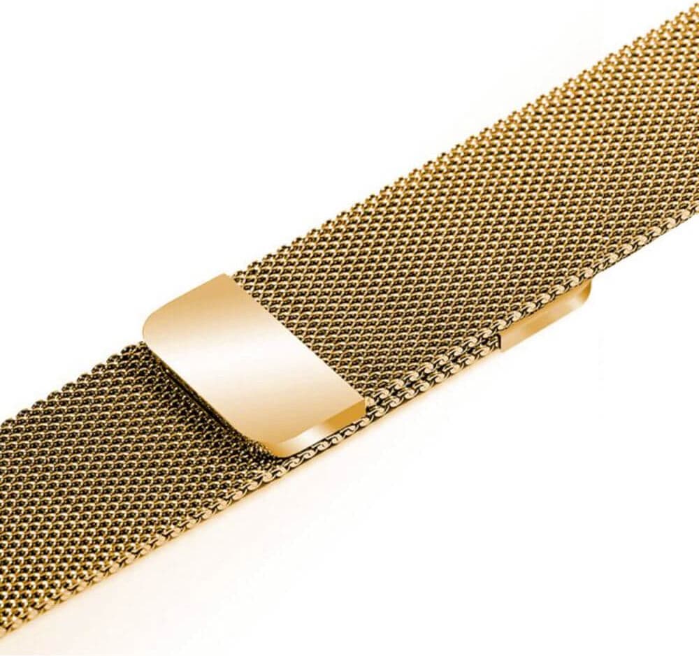 Apple Watch 38 / 40 / 41 mm Mesh Ranneke, Kulta