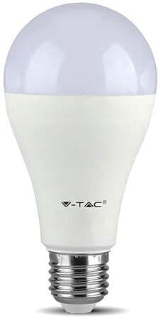 V-Tac Pro Vt-217d Lampadina Led Chip Samsung Smd 17w E27 A65 Bianco Freddo 6400k Dimmable - Sku 20190