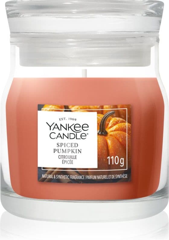 Yankee Candle Spiced Pumpkin αρωματικό κερί Signature 110 γρ