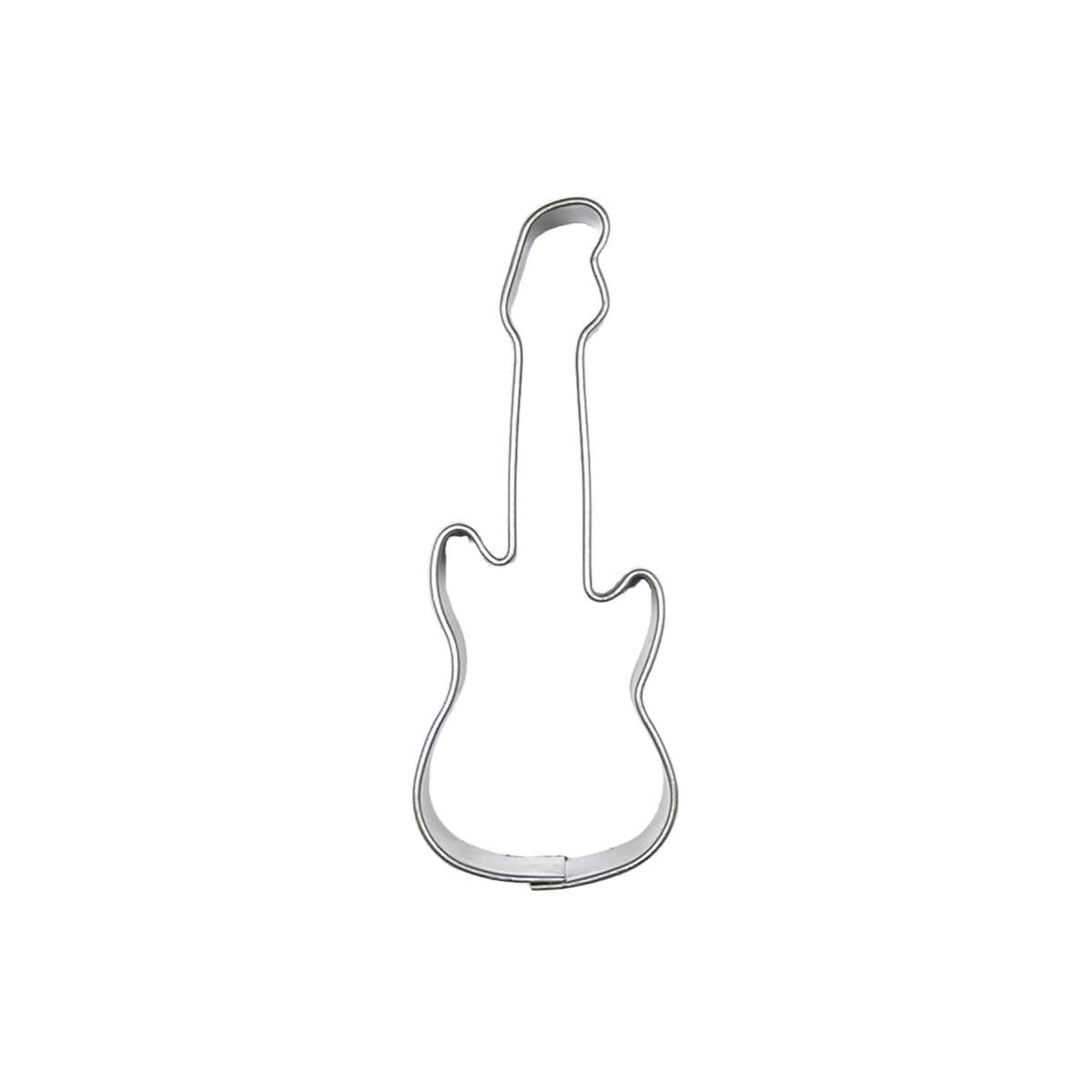 Ausstechform E-Gitarre Edelstahl 69x26mm