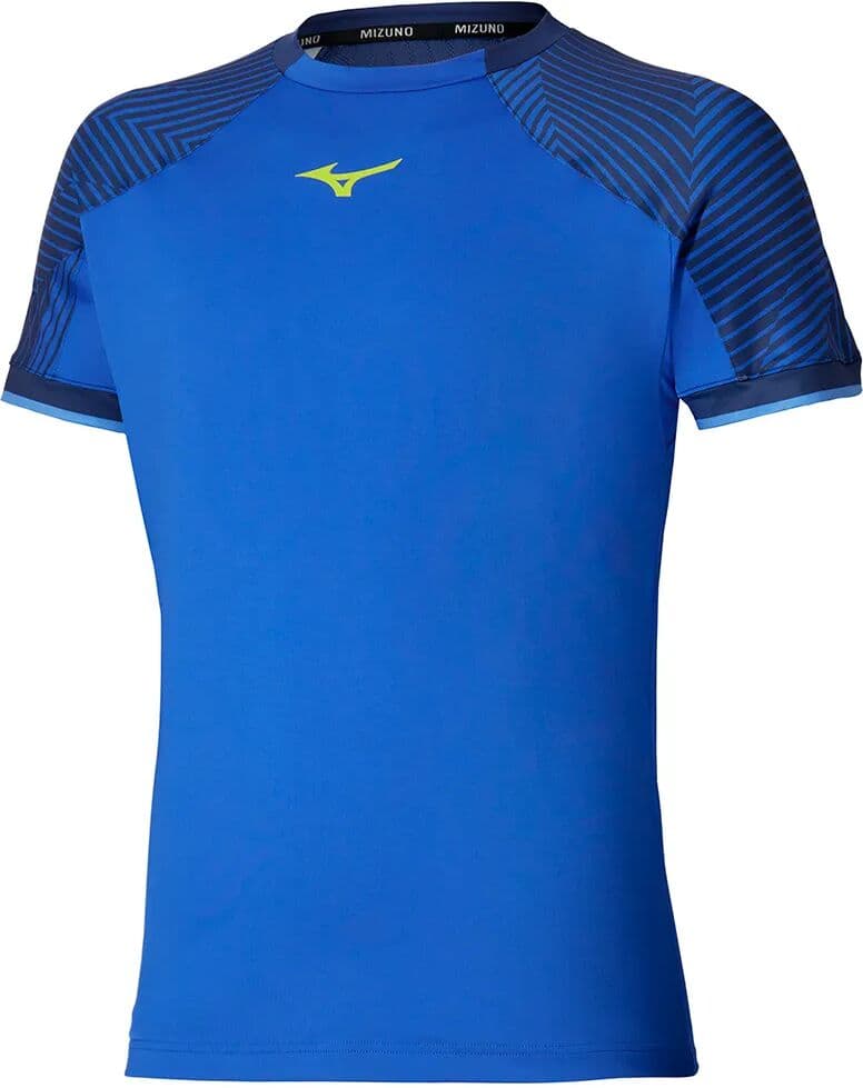 Mizuno Camiseta De Manga Corta Stargazer Shadow Dazzling Blue S