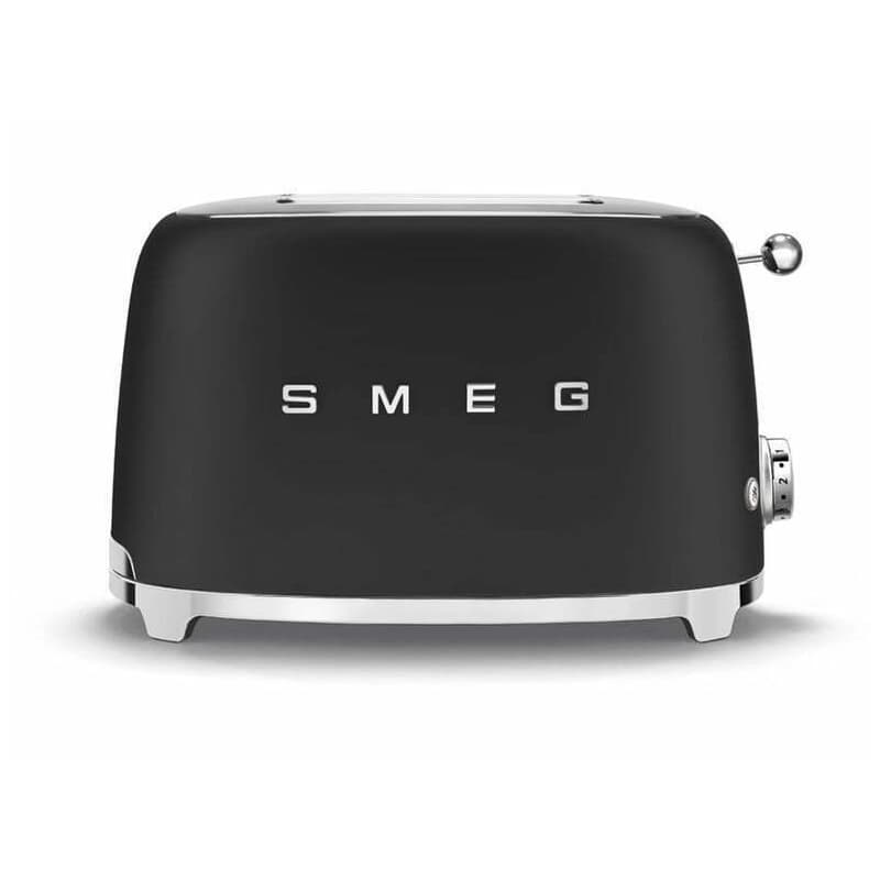 SMEG Φρυγανιέρα 2 Θέσεων 950W Μαύρη TSF01BLMEU