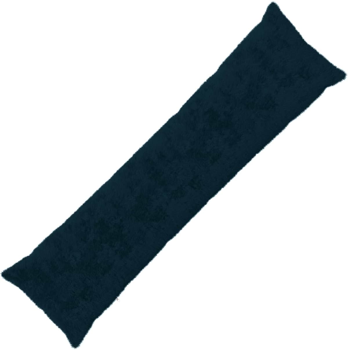 vidaXL Housse de coussin HEERLEN Bleu marine 40 x 145 cm