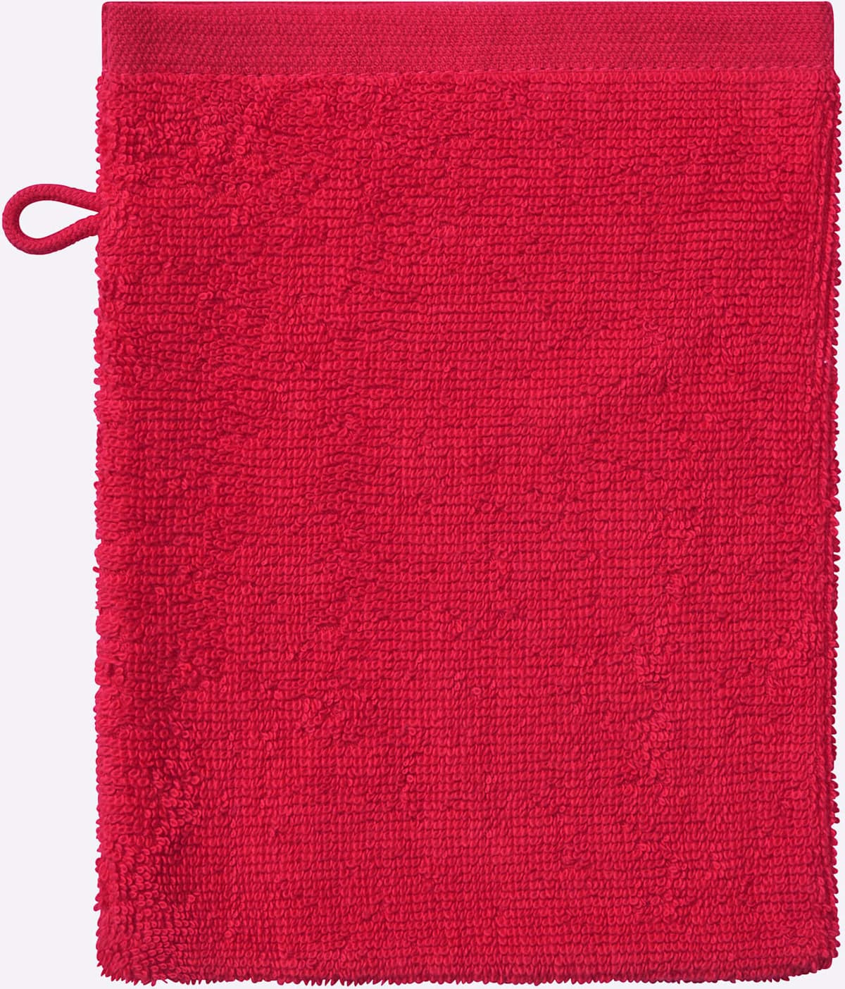Handtuch WÄSCHEPUR Gr. 4, rot, B:16cm L:22cm, 100% Baumwolle, Handtücher, Handtuch rot B/L: 16cmx22cm, 1 Stk.