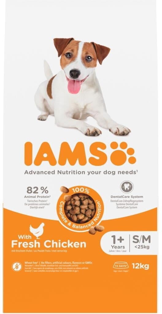 Iams For Vitality Dog Adult Small & Medium 12 Kg
