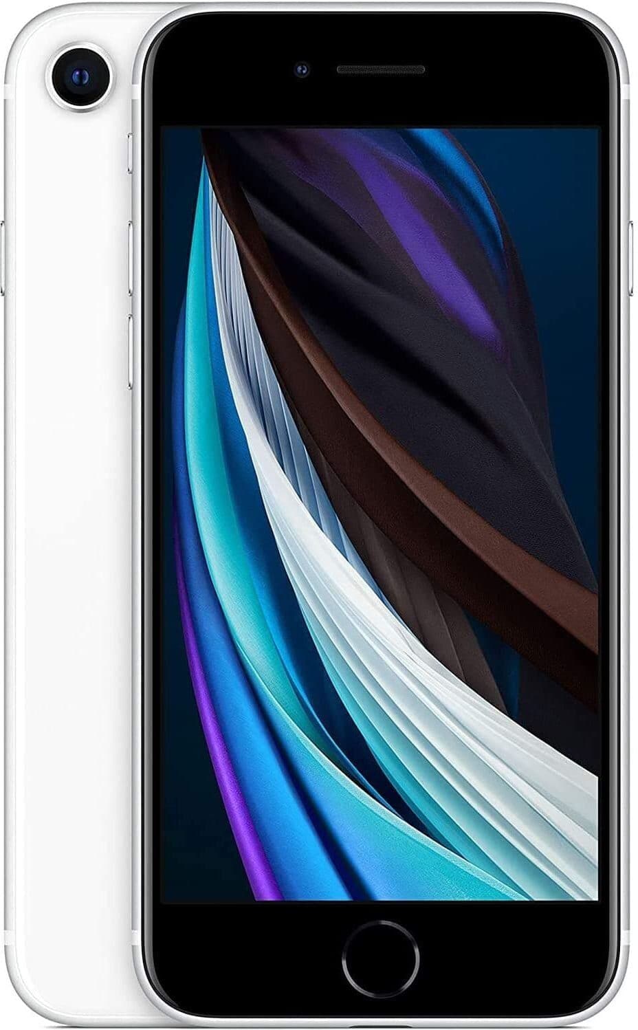 Gadcet Chadwell Heath Apple iPhone SE (2nd Gen) 64GB White Sim-Free Unlocked Mobile Phone, Used - Good
