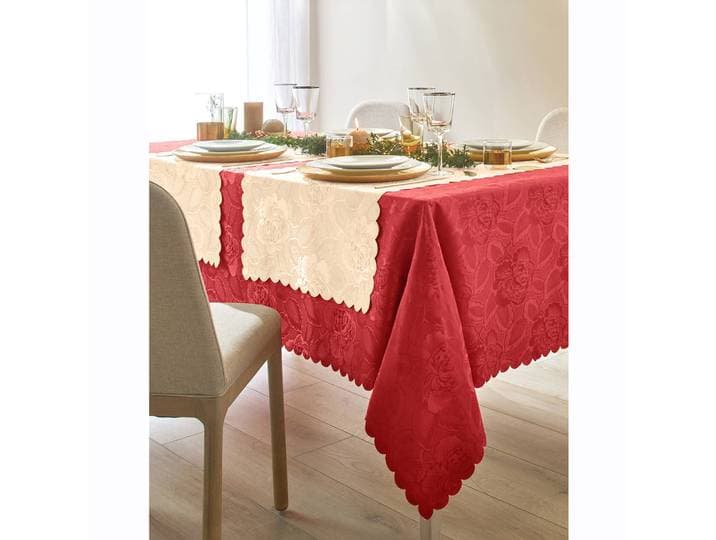 Nappe jacquard damassé - Blancheporte