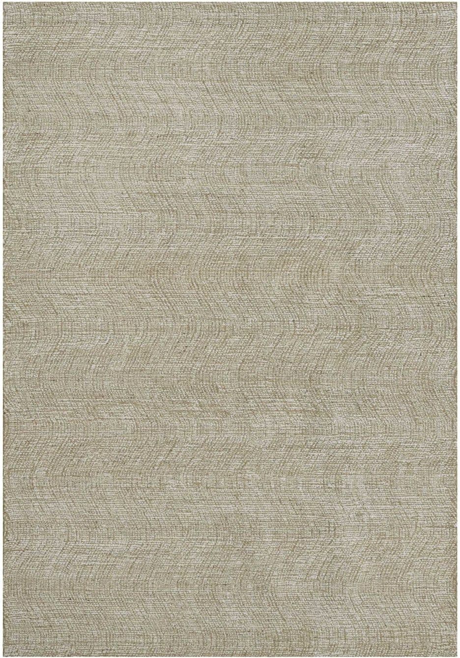 Wecon Home Alfombra de pura lana tejida a mano crema 200x300