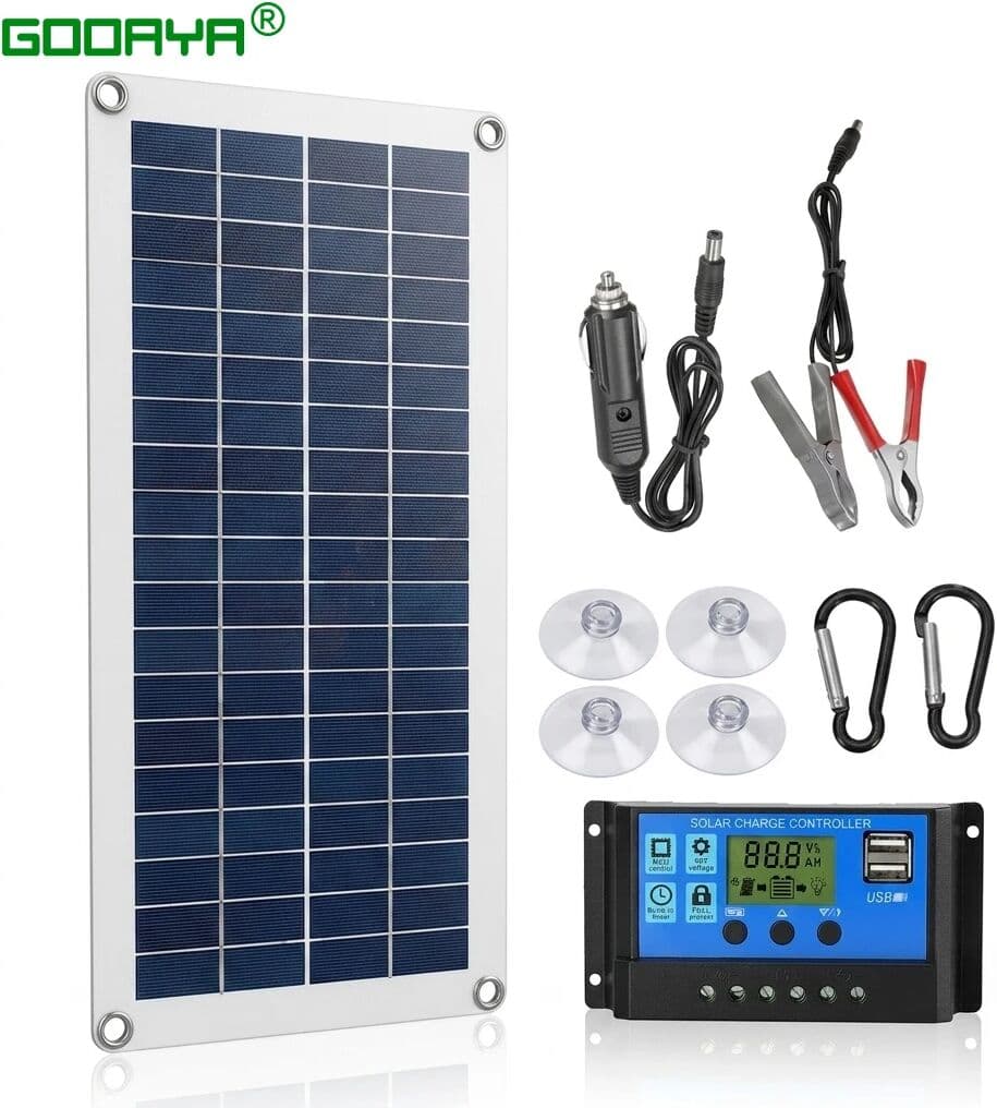 YTYIN 1000W Solar Panel Charger 12V Solar Cell With 100A Controller Solar Charge for Phone RV Car PAD Charger Outdoor Battery Supply