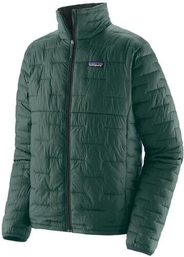 Patagonia Mens Micro Puff Jacket, Cascade Green M