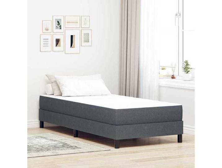 Matelas de Lit avec matelas Gris 90 x 190 cm tissu poids:7.95 kg 22710