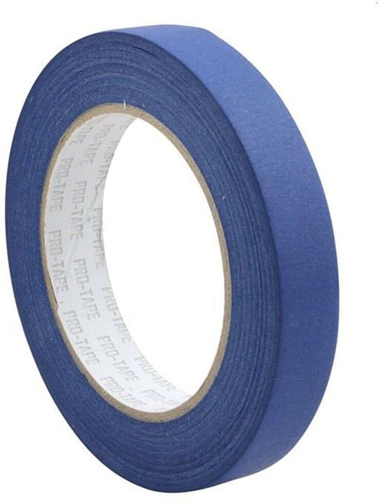 Maskeringstape Uv Blå - 25mm X 50m