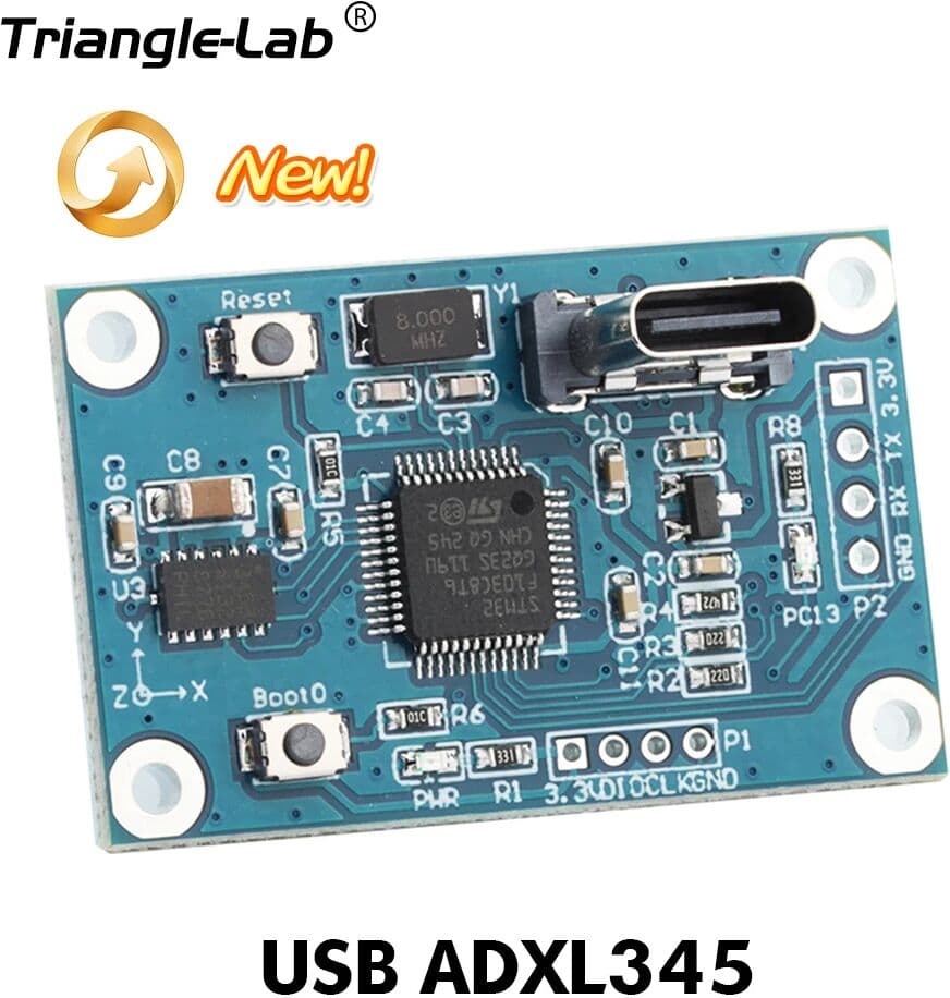 R Trianglelab USB ADXL345 Accelerometer for Kilpper Input Shaper Auto-Calibration USB Interface 3D Printer