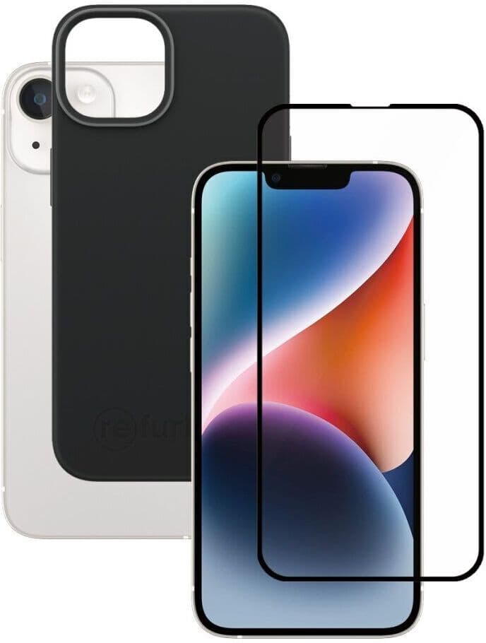 Apple Bundle   svart mobilskal & skärmskydd   iPhone 12/12 Pro