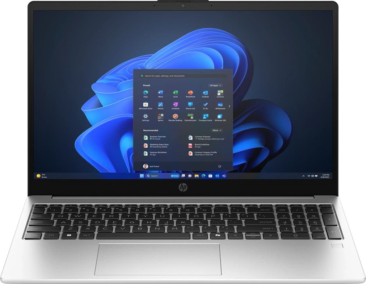 HP 250R G10   Core 7 150U   15.6"   16 GB   512 GB SSD   Win 11 Pro   BG - Refurbished
