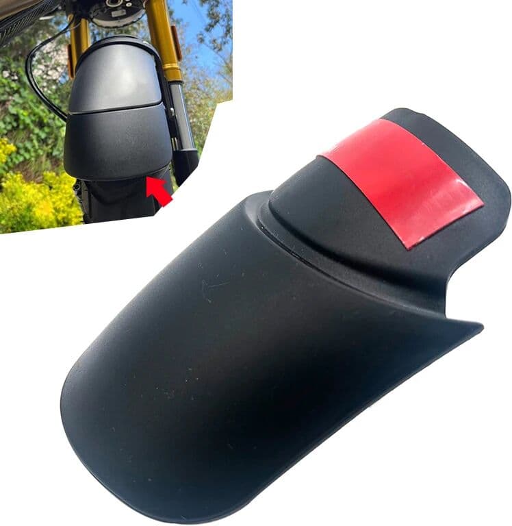 ANLUSON Fit For SCRAMBLER400X Scrambler 400 X 400X 2024-2025 Motorcycle Front Mudguard Fender Extender Extension Accessories