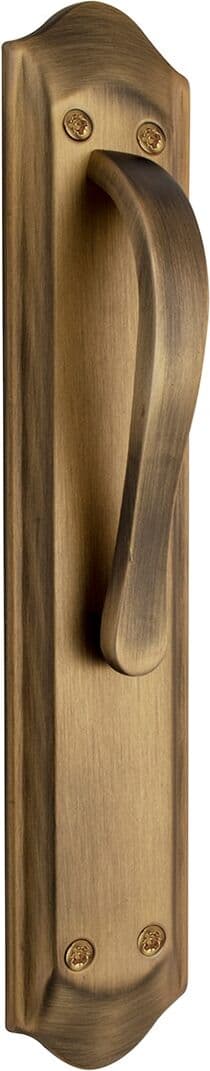 JANDEL Asa de Placa para Puertas Interior de Paso 264 x 50 x 45 mm. Cuero Inglés