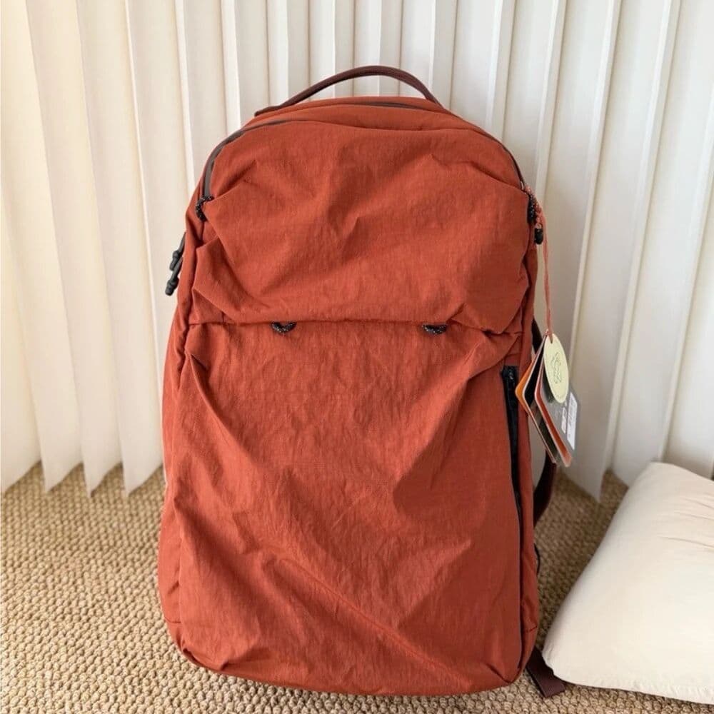 NONE Luxury Lite Travel Pack 30L 38L Large Capacity Laptop Backpack Lightweight Carry On Daypack Business Casual Outdoor Travel Bag