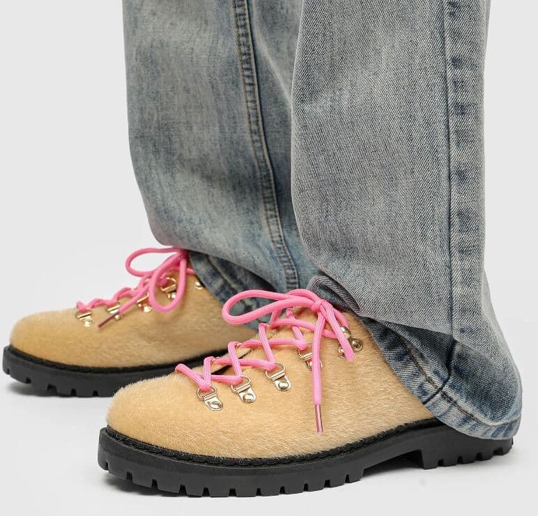GOYN Four-season Men's Fashion Color-block Round-toed Flat-heeled Leather Durable High-quality Brand Design  Casual Shoes