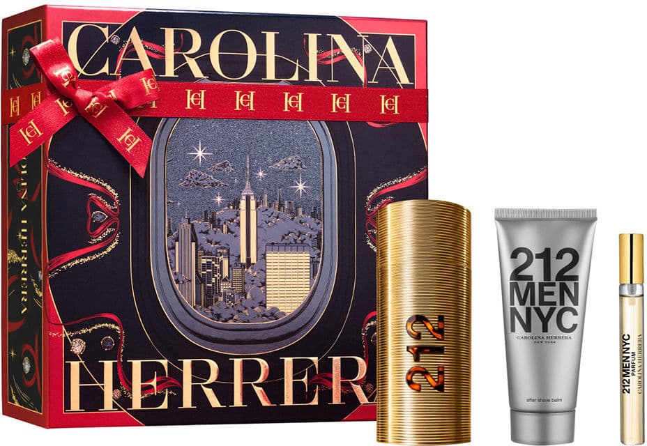 Carolina Herrera 212 Men Nyc Parfum Estuche 3 pz