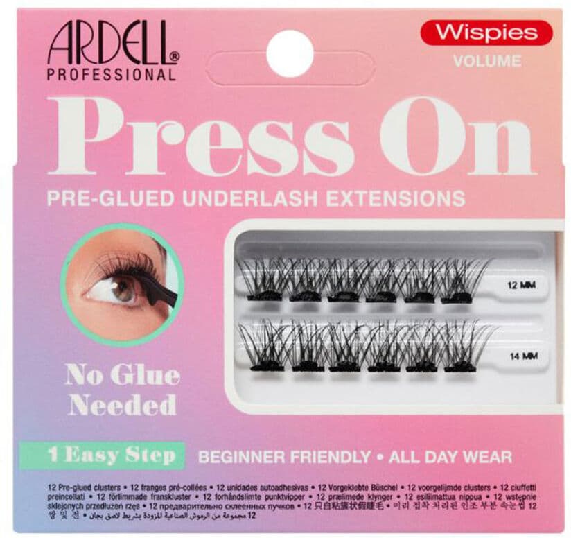 Ardell Press On pre-glued underlash extensions #wispies volume