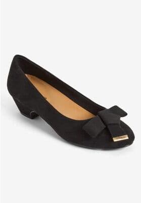 Women's The Flynn Slip On Pump by Comfortview in Black (Size 9 1/2 M)