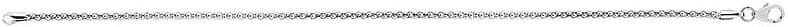 Bracelet Cleor En Or 750/1000 Blanc Femme