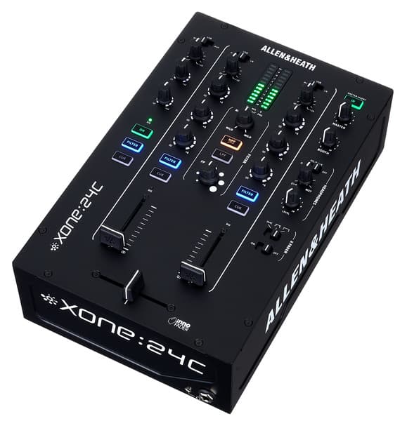 Allen & Heath Xone 24C LP140 BK Mix Bundle nero