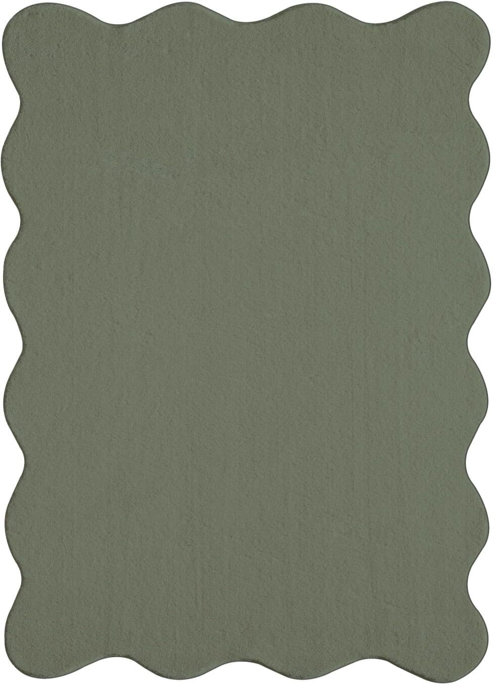 The carpet Alfombra lavable antideslizante, bosque, 160 x 220 cm