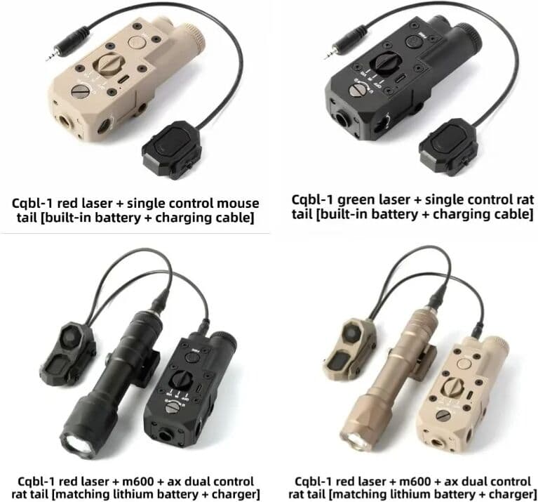 NONE Stable Output DBAL-MINI Complete Laser Set Dual Control Torch Steady Red Green Light Play Model Fittings