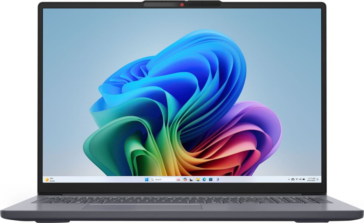 LENOVO Notebook "IdeaPad Slim 3 16IPH11", grau (luna grau), 16 GB RAM 512 GB SSD, Core Ultra 5, Windows 11 Home,, Notebooks