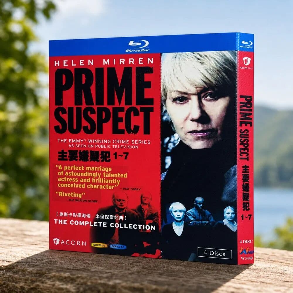 NONE Blu-ray Ultra HD US TV Series Prime Suspect Seasons 1–7 Box Set with English and Chinese Subtitles