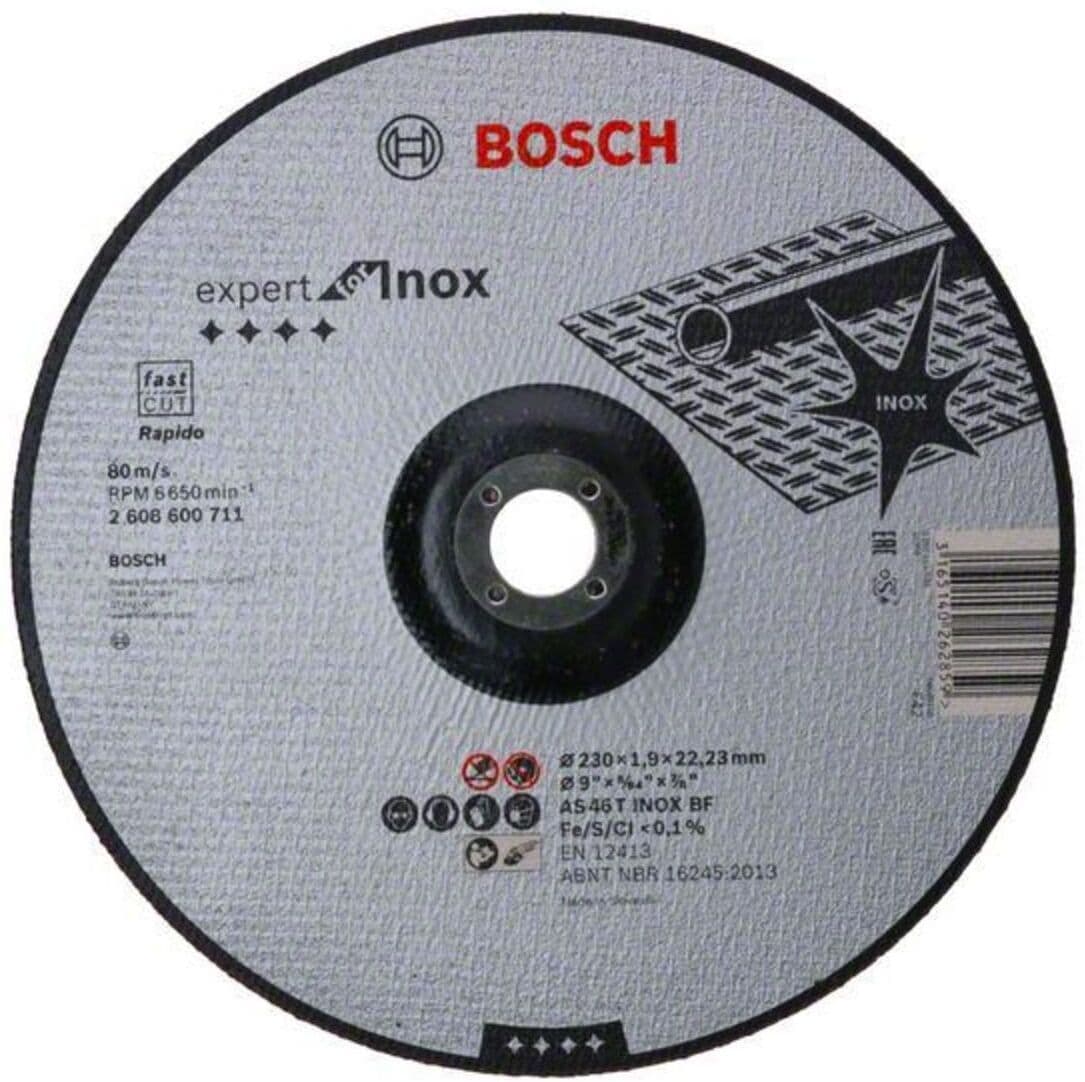 Disque de coupe BOSCH 2 608 600 711